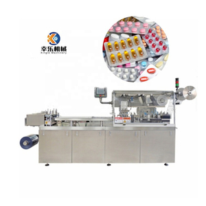 Dpp260 accepter l'emballage personnalisé en aluminium Pharma Capsule Comprimés Candy Blister Pack Machine de conditionnement