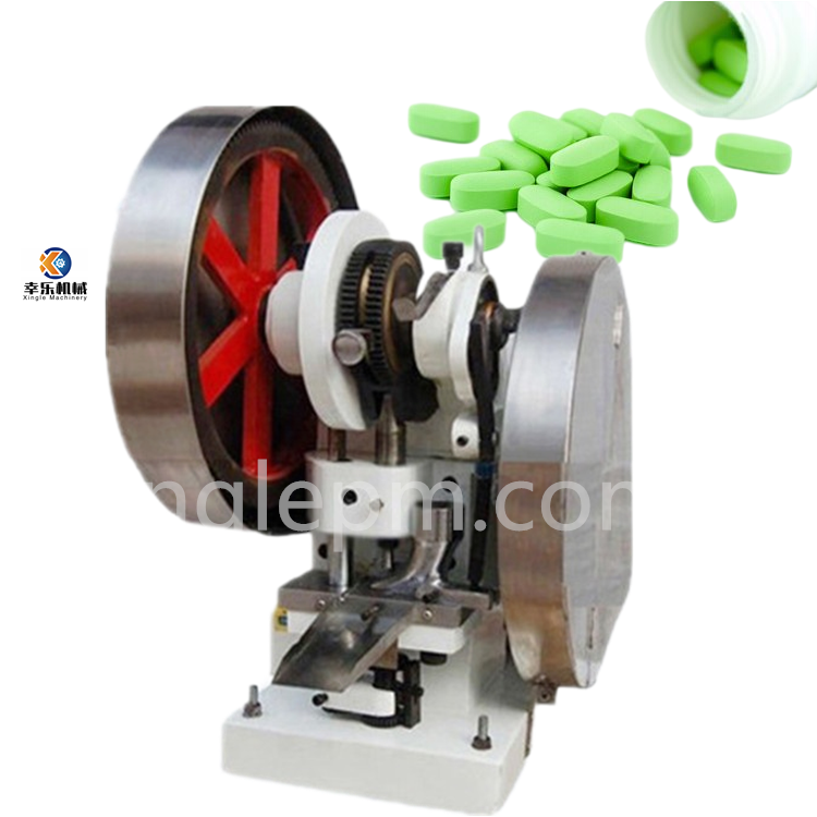 Lave-vaisselle Poudre Haute Qualité GMP Camphre Effervescent Single Punch Candy Making 25mm Pill Salt Comprimé Machine Tablet Press Tdp 6