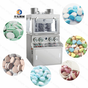 ZP-35 haute pression pharmaceutique machine charbon de bois rotatif comprimé presse machine bonbons lait comprimé faisant la machine pilule presse