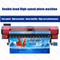 3.2m 10ft 126 pouces Digital large format 3D Floor Sticker Printing Machine Eco Solvent Printer affiches extérieures machine d'impression