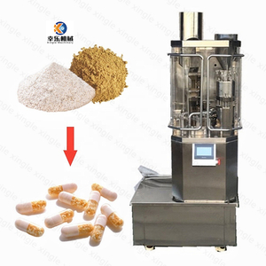 Acier inoxydable NJP400 corps de fabricant de capsules de blanchiment de la peau mince Machine de remplissage de capsules à base de plantes Machine de remplissage de capsules vides