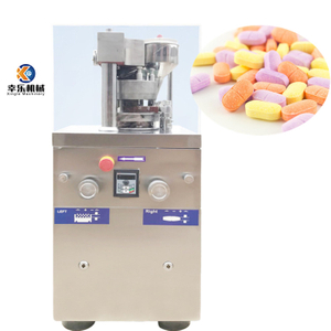 Tablette pour lave-vaisselle Fabricant pharmaceutique Tablette de lait Gmp Presse à comprimés rotative haute performance Machine Pill Maker Tablet Press zp9